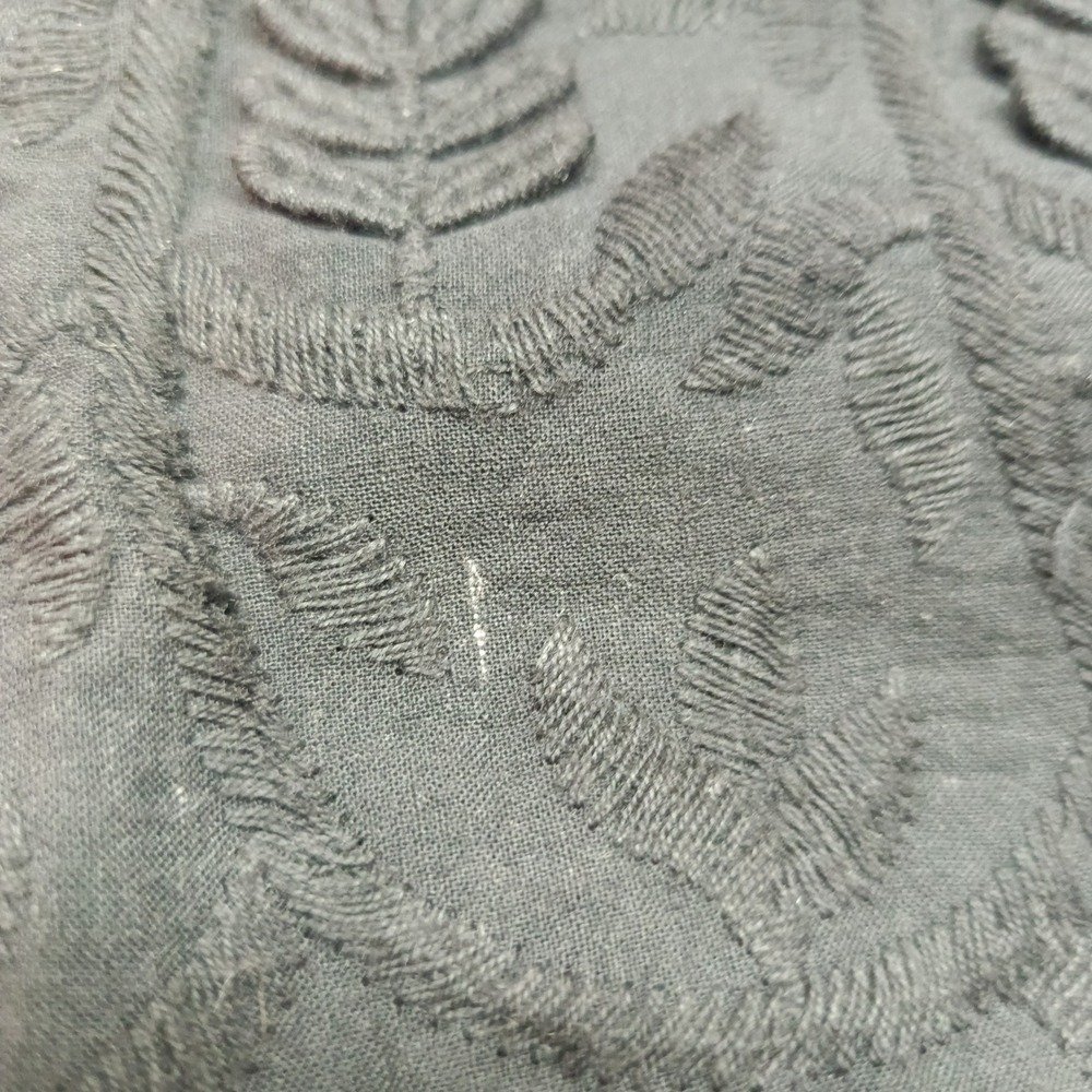 Little Joe Woman by Gail Elliott Black Cotton Embroidered Shorts Womens S Casual - Picture 8 of 8
